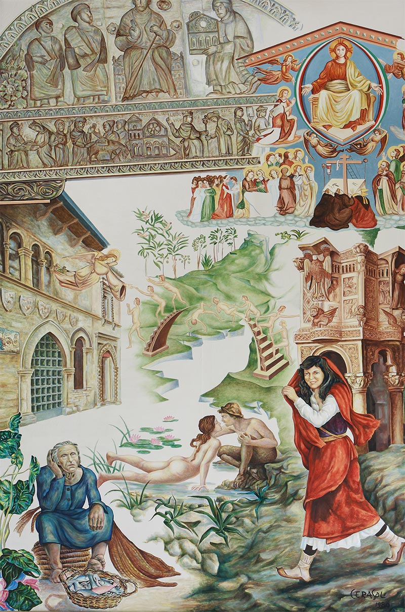 Composizione allegorica “Storia di Pescara”
